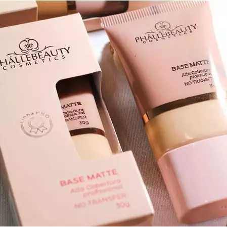 Base Matte Alta Cobertura 30g PhálleBeauty varios