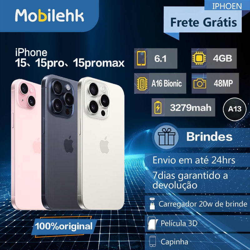 Celular Iphone 15/ 15 Pro/ 15 Pro Max 128gb/ 256gb