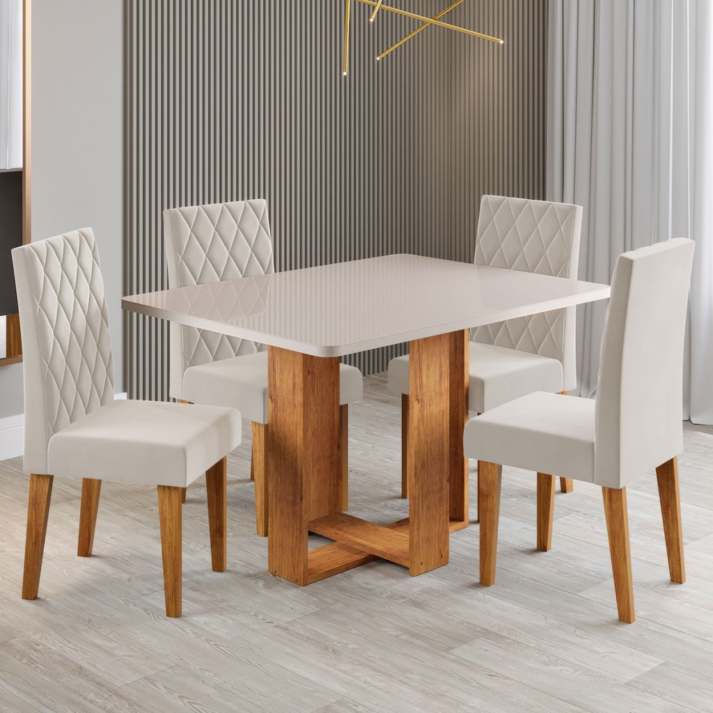 Mesa de Jantar 4 Lugares Afrodite – Viero M�