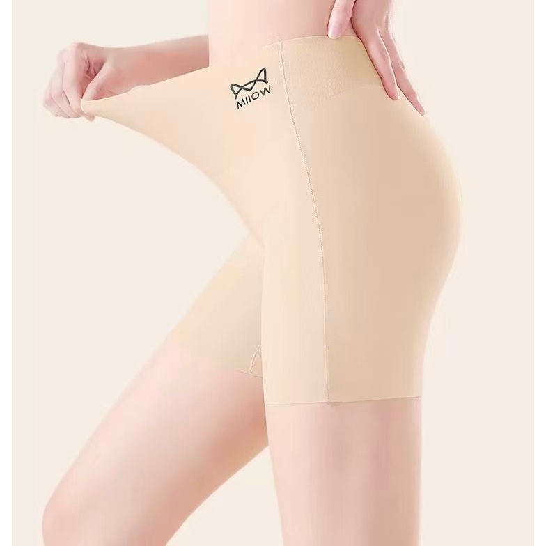 Shorts modeladores sem costura com forro de microf