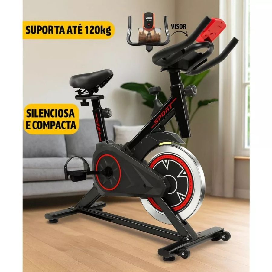 Bicicleta Bike Ergometrica Spinning Academia Fitne