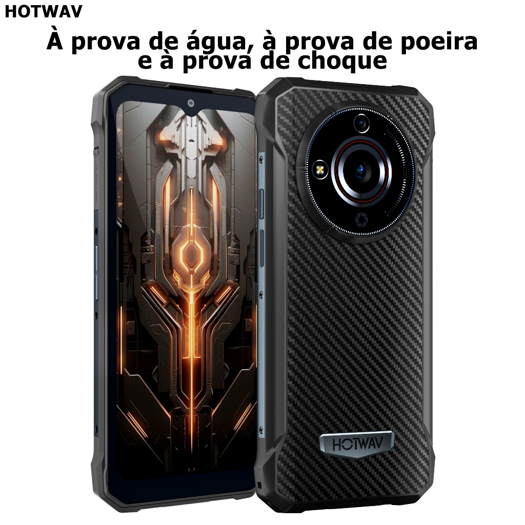 HOTWAV T7 resistencia + prova dagua 128/4+4gb Esto
