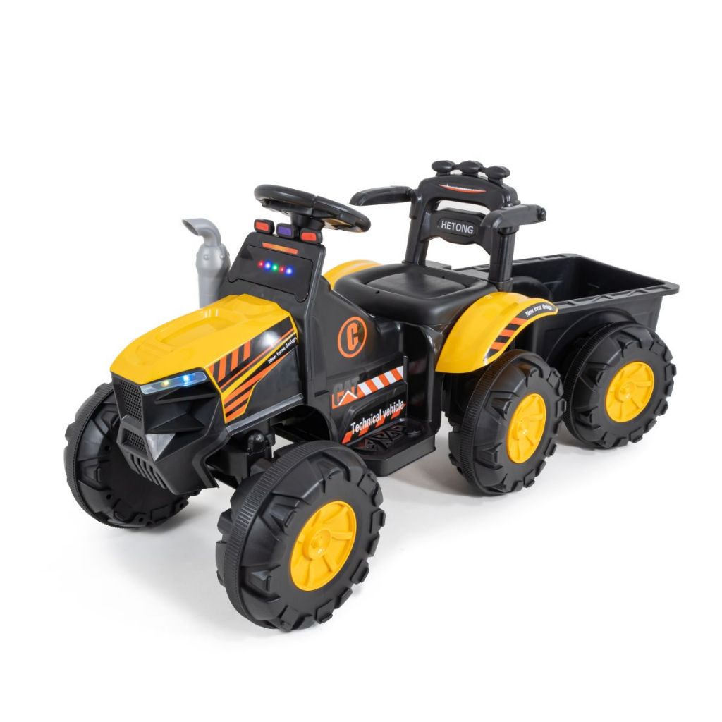Trator Elétrico Infantil  Escavadeira Com Caçamb