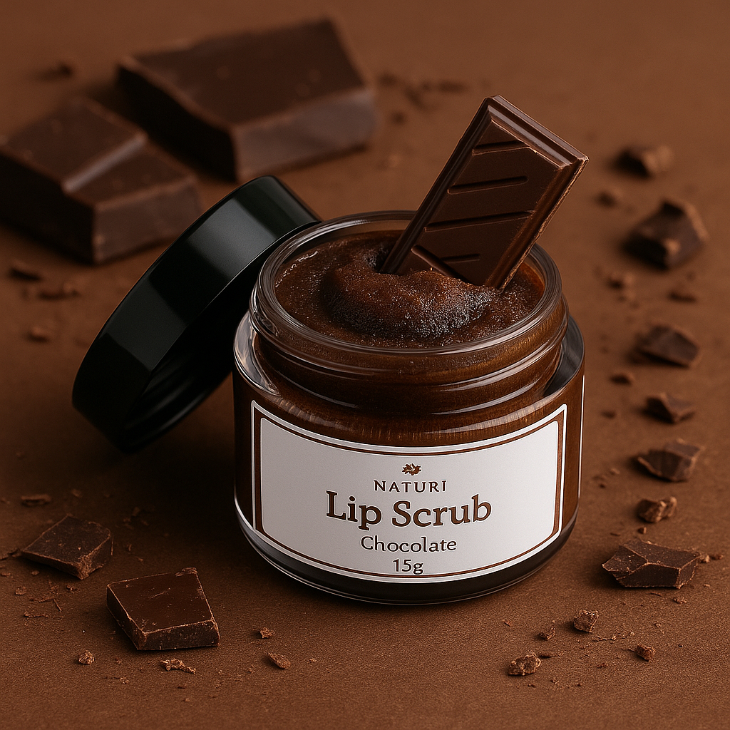 Lip Scrub Chocolate Natural | Esfoliante Labial Hi