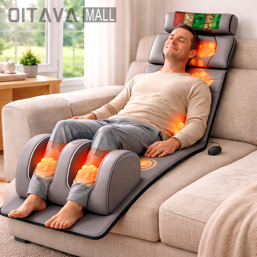 Colchão Massageador Shiatsu com Aquecimento, Airb