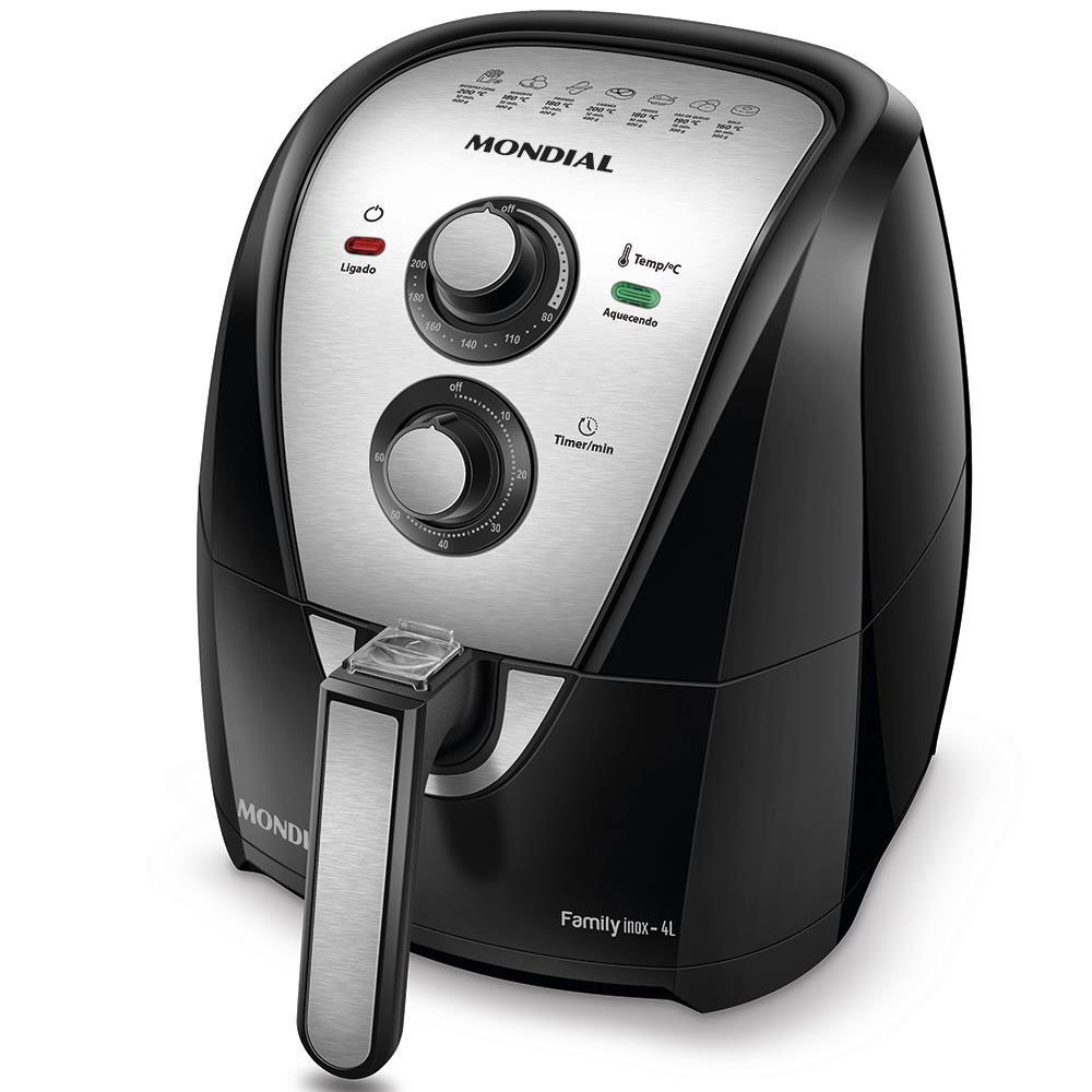 Fritadeira Sem Óleo Air Fryer Mondial AFN40BI Fam