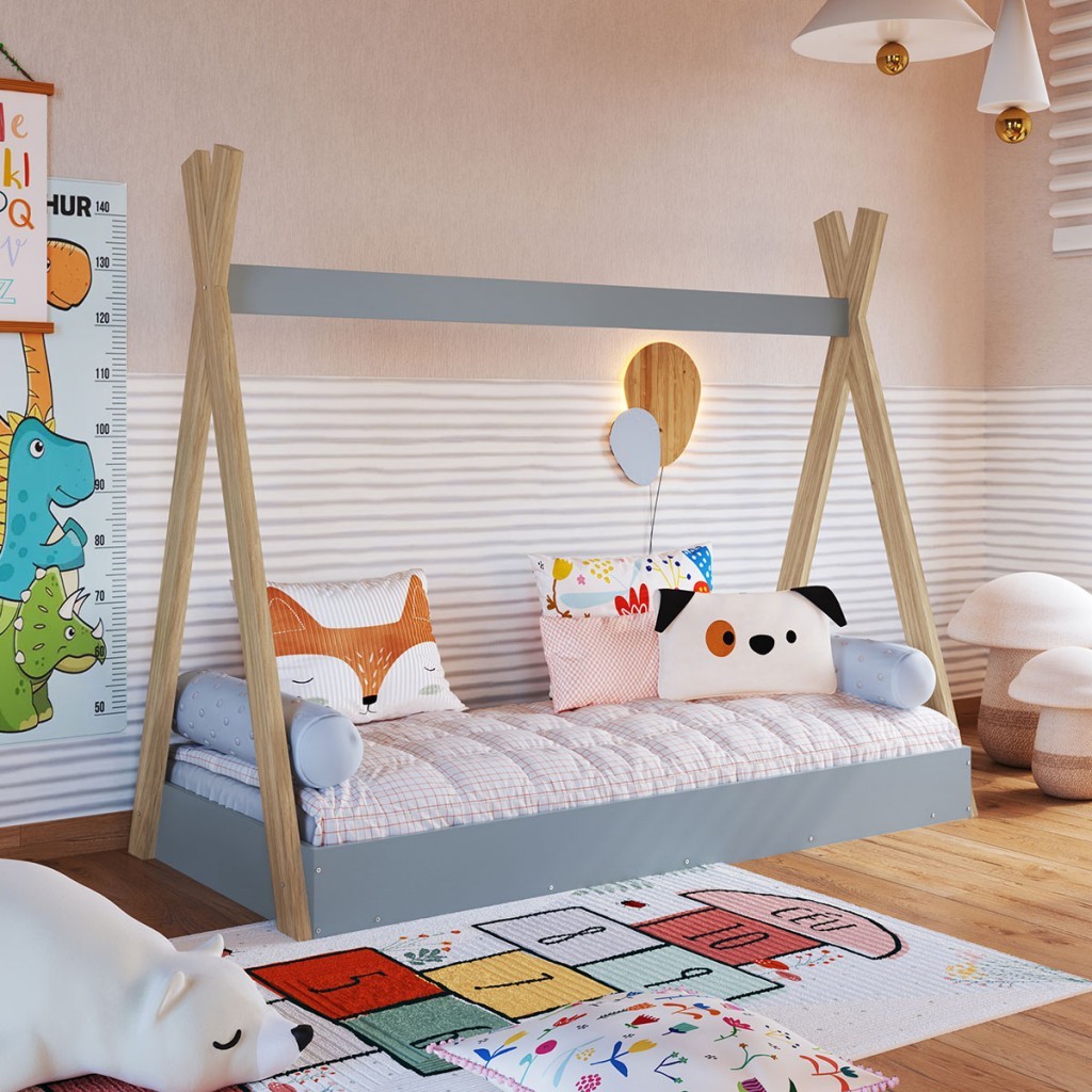 Cama Infantil Cabana – Completa Móveis