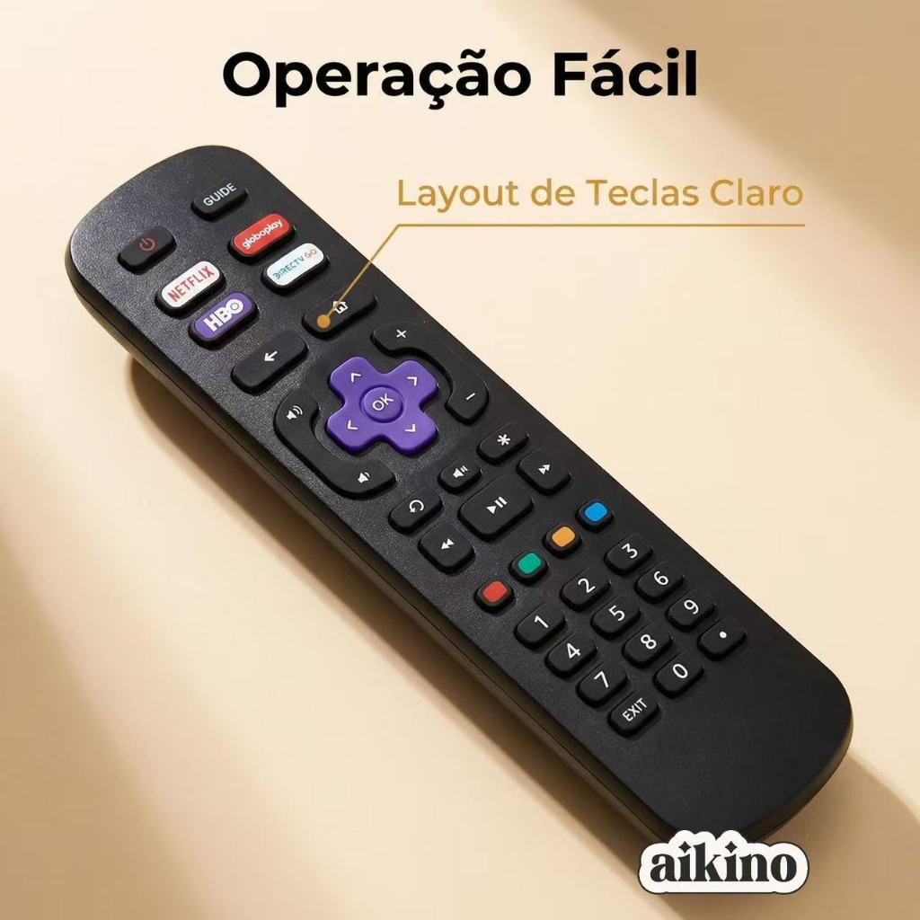 Controle Remoto Compatível Tv Semp paraTcl Toshib