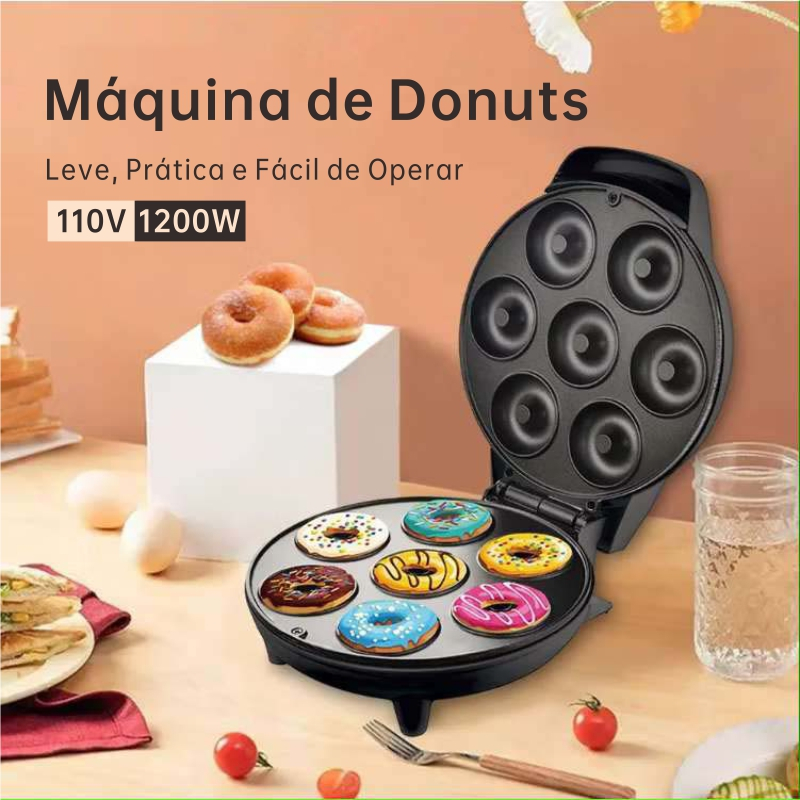 Máquina de Donuts Elétrica 7 Cavidades 110V  Rá