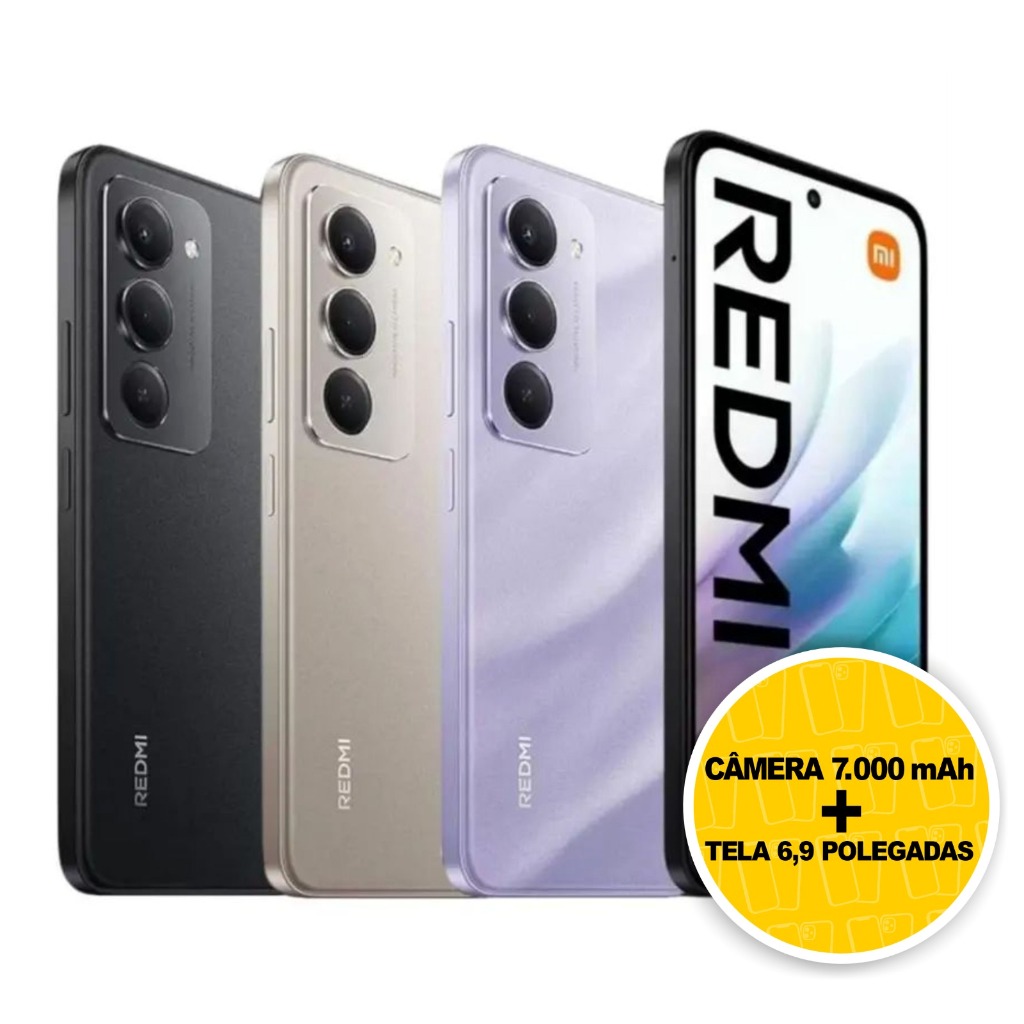 Smartphone Xiaomi Redmi 15 256gb/128gb Versão Glo