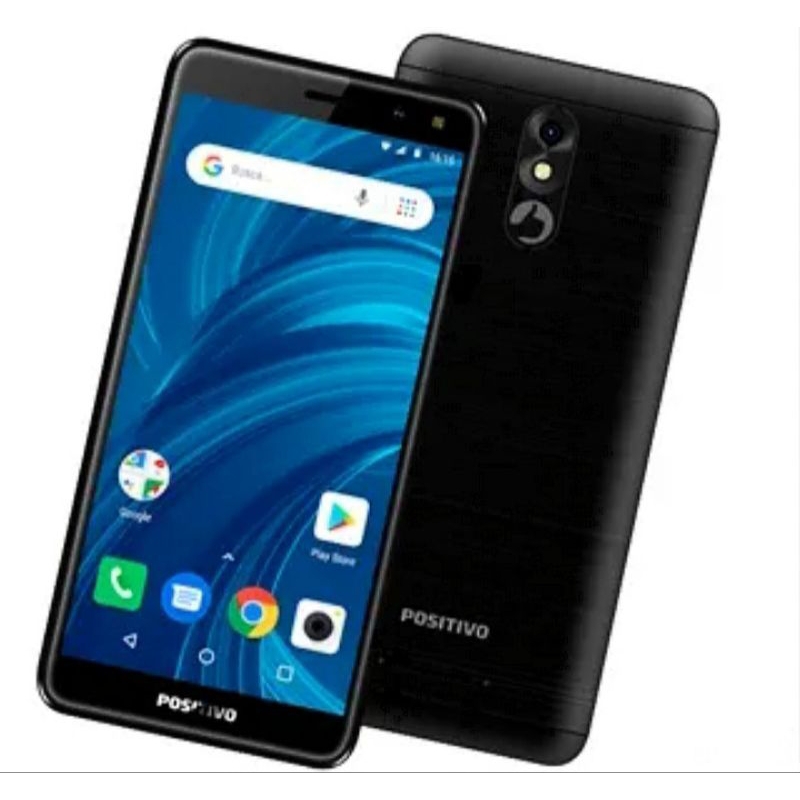 Smartphone Positivo SP2 preto – funcionando 