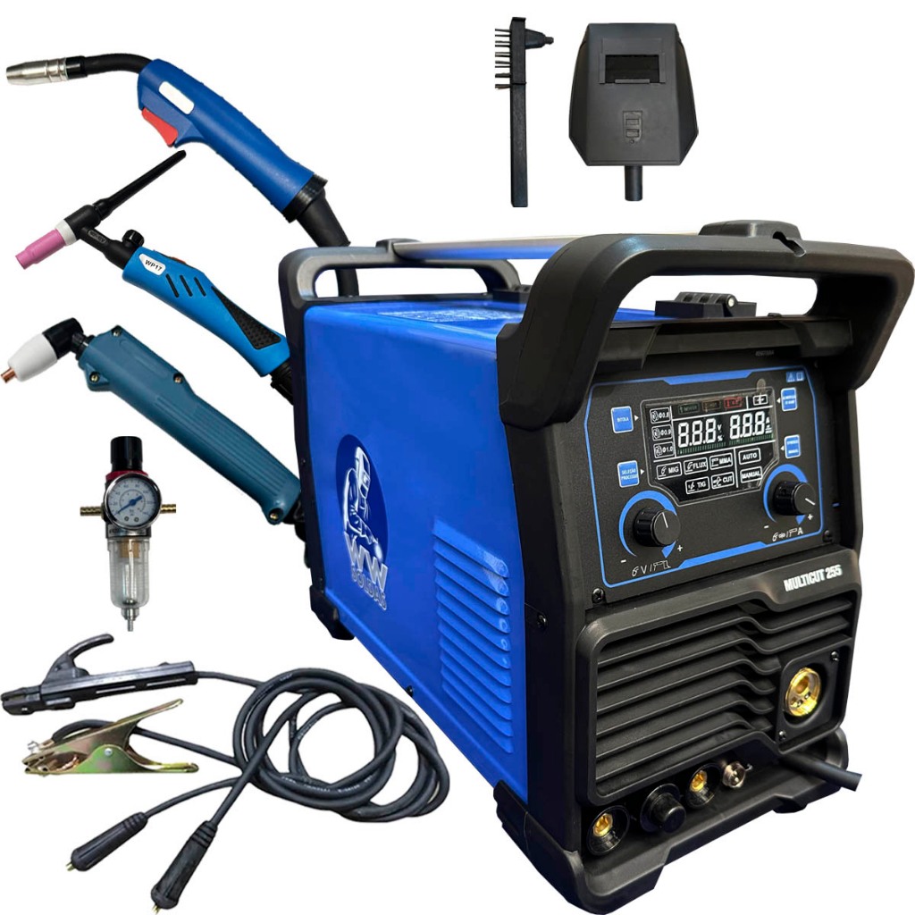 Inversora Solda Multiprocesso Tig Mig Mma Corte Pl
