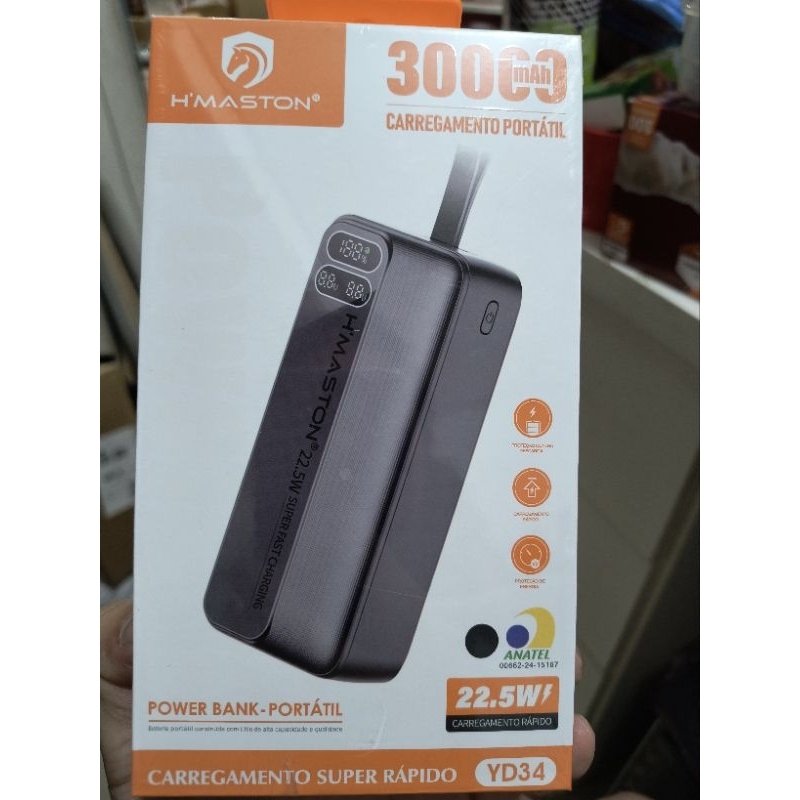 bateria extra Power bank 30000 mah para celulares 
