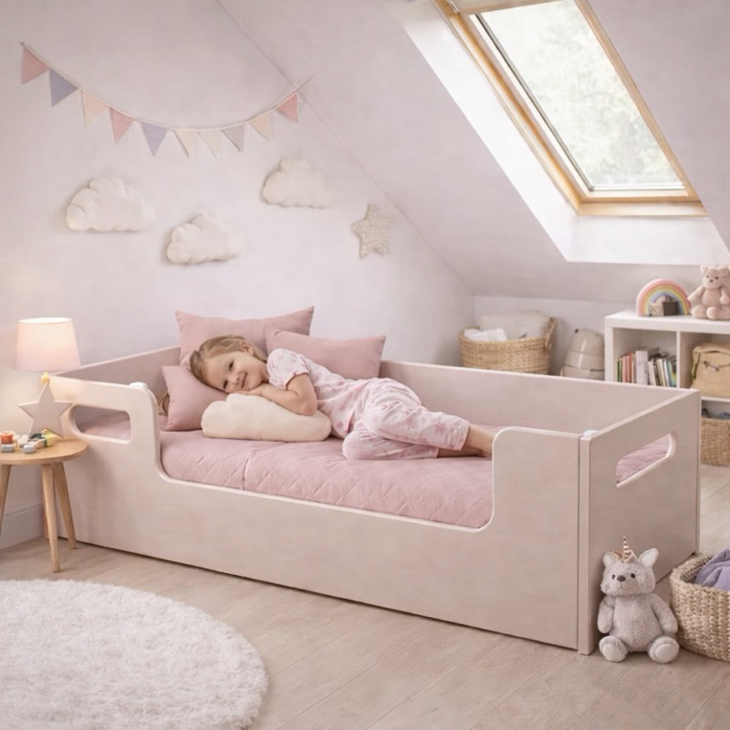Cama Montessoriana Com e Sem Colchão 150x70cm Inf
