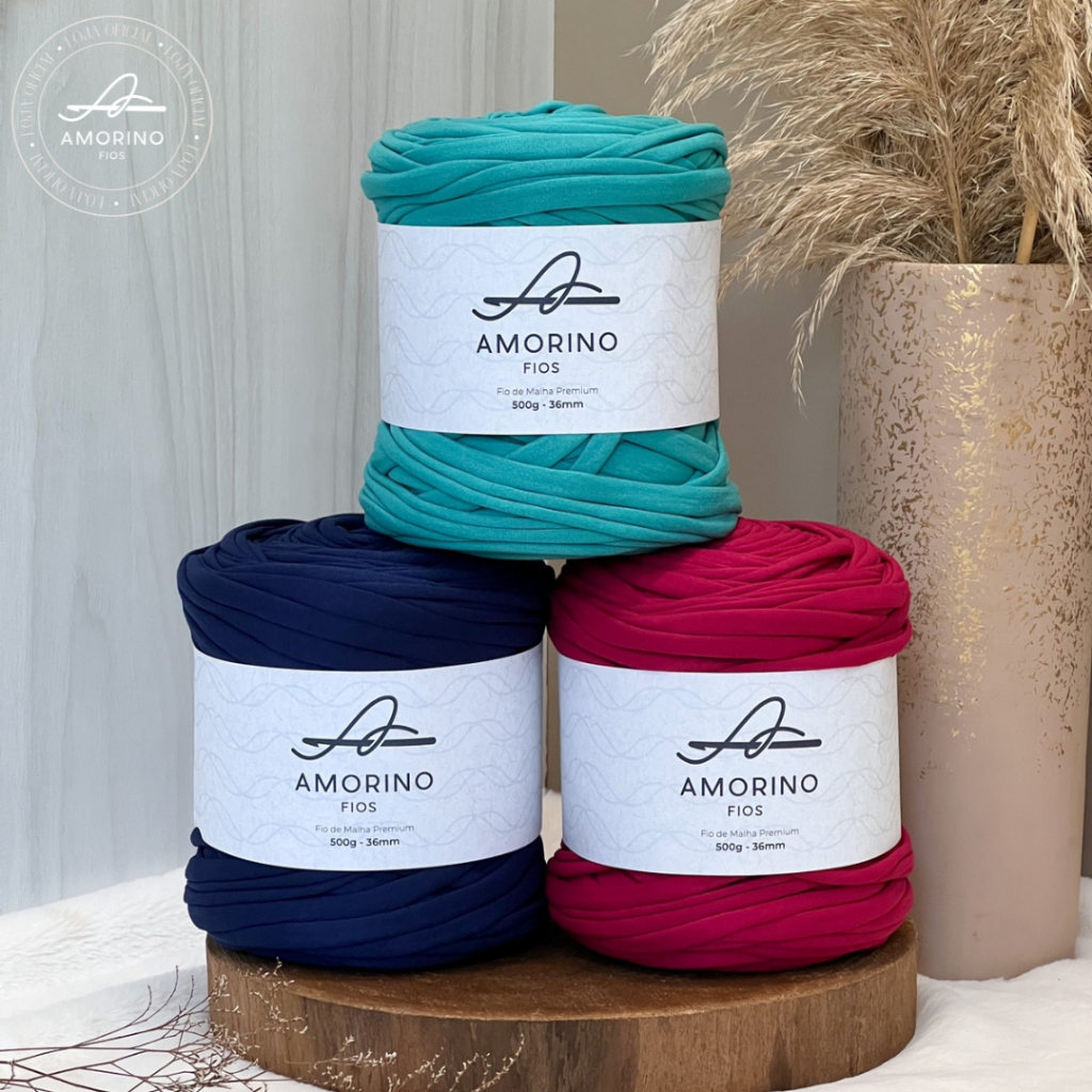 Fio de Malha Premium Amorino Fios – 36mm 