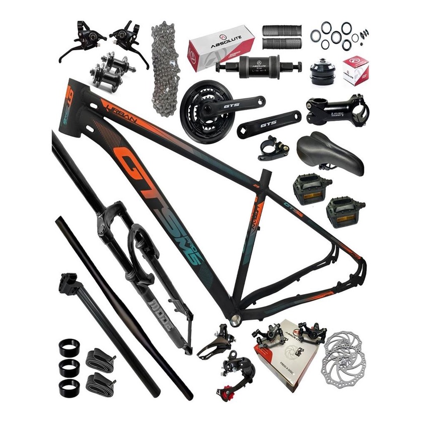 Kit Quadro Bicicleta Gts Prom5 Aro 29 21v  Complet