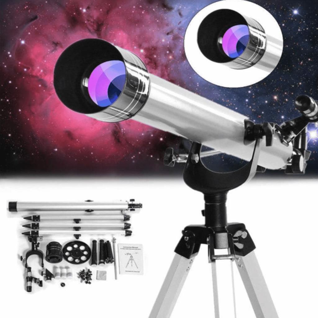 Telescópio Astronômico E Terrestre Luneta Refrat