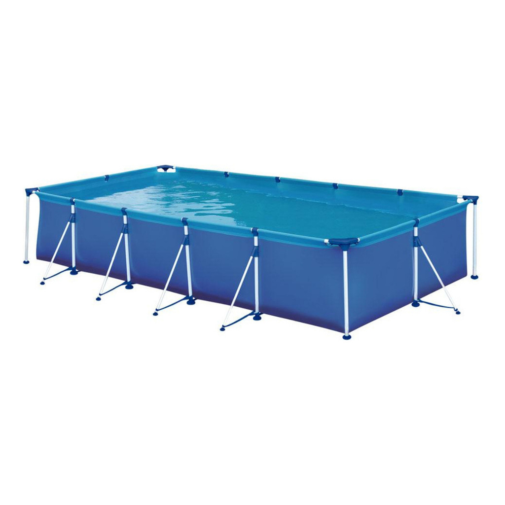 Piscina Premium Estruturada 7600 Litros Azul Retan