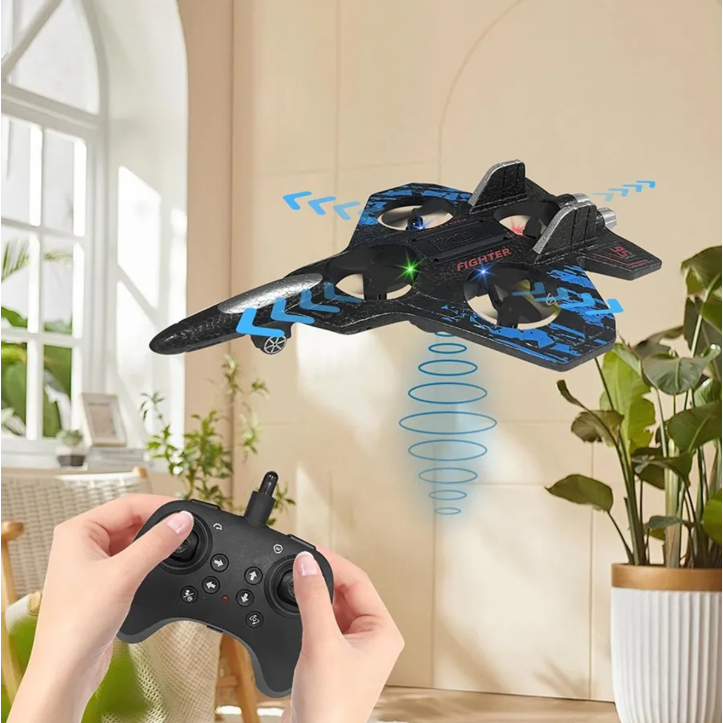 Brinquedo Avião Drone Infantil com Controle Remot