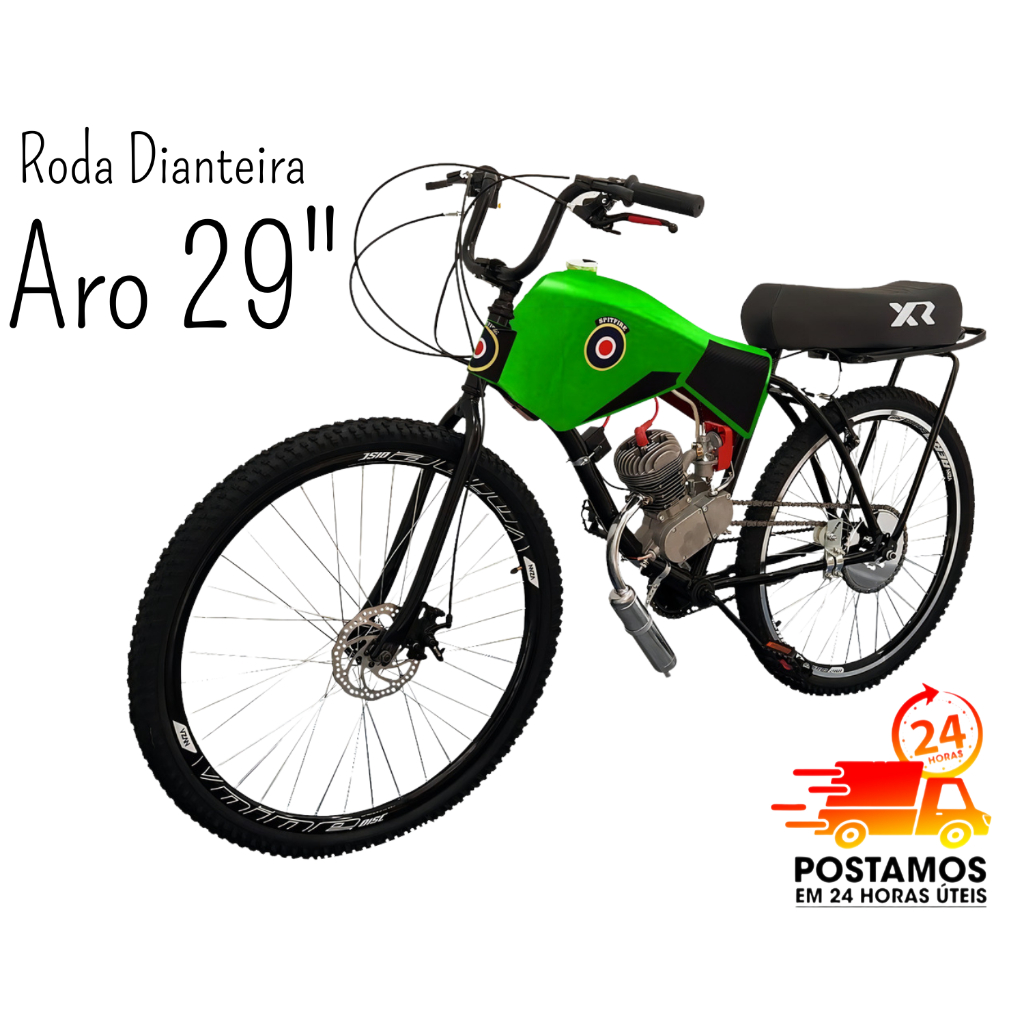 Bicicleta Motorizada 80cc Aro 29 Spitfire Tractor