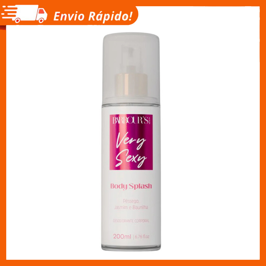 Body Splash Barbours Beauty Very Sexy Spray 200 ML