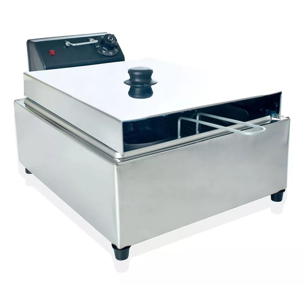 Fritadeita Industrial Com Tampa 5 Litros Profissio