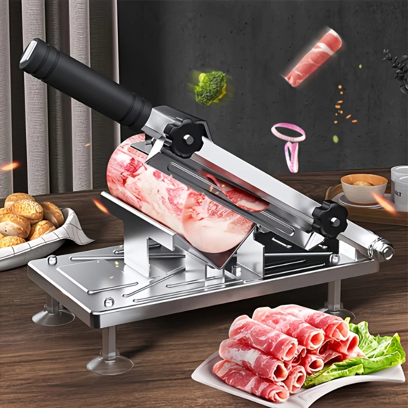 Fatiador de Carnes Manual em Aço Inox para Cozinh