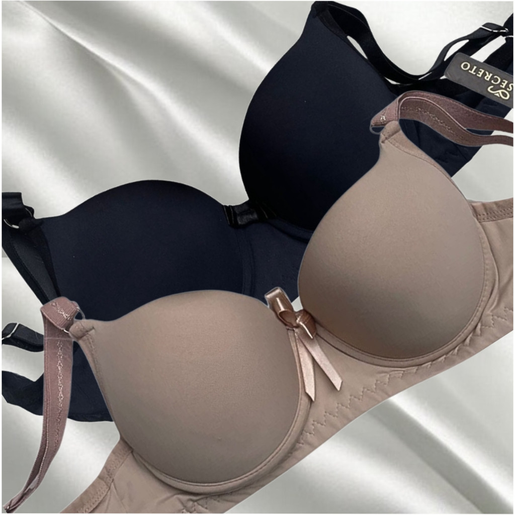 Kit 2 Sutiã com Bojo e Base Alongada
