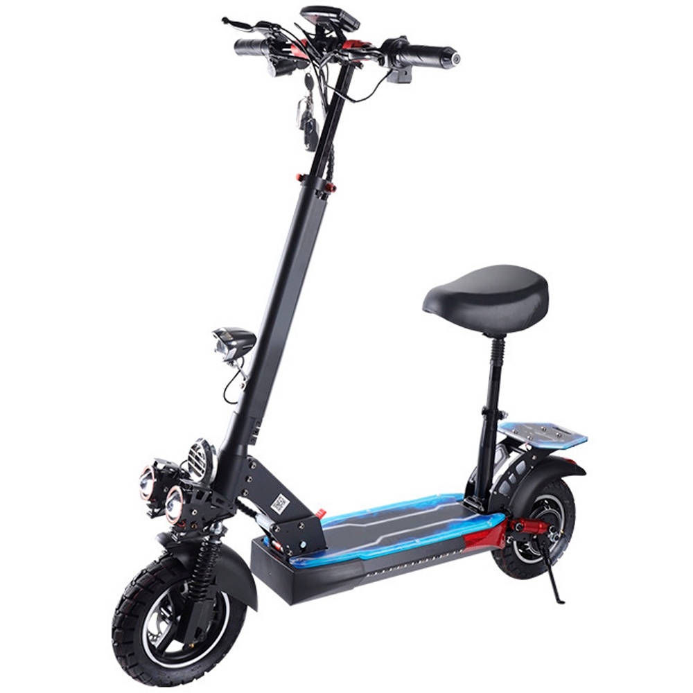 Patinete Eletrico Adulto Com Banco Scooter Moto El