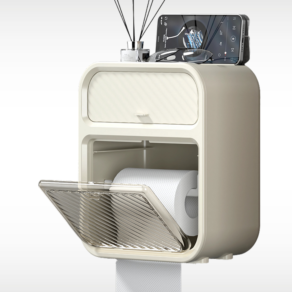 Suporte Papel Higiênico Porta Lenço Celular Banh