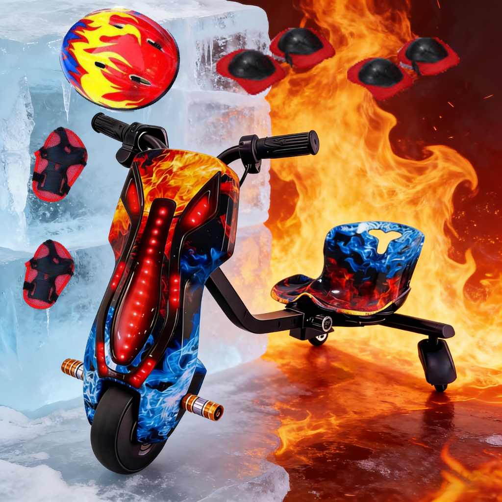 Triciclo Eletrico Infantil Drift 6.5 350w Velocida
