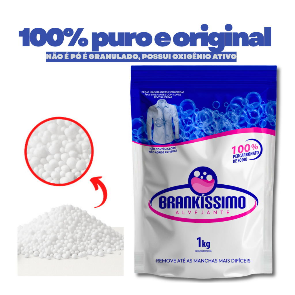 Percarbonato de sodio 100% puro original tira manc