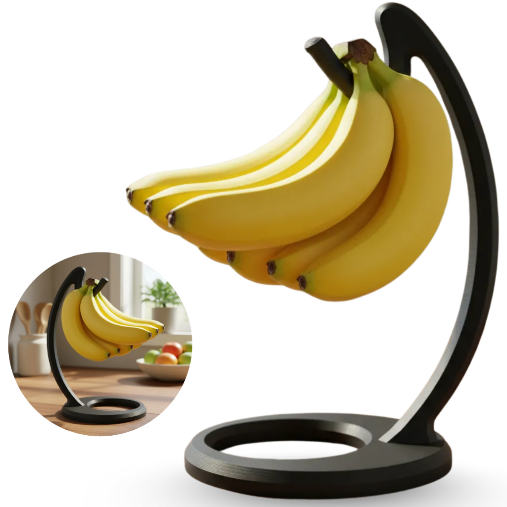 Suporte Mesa Fruteira Gancho para Pendurar Bananas