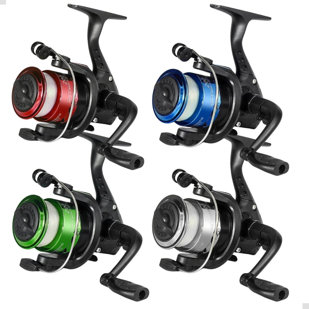 Kit 4 Molinetes Pesca Com Linha Ultra Light Atacad