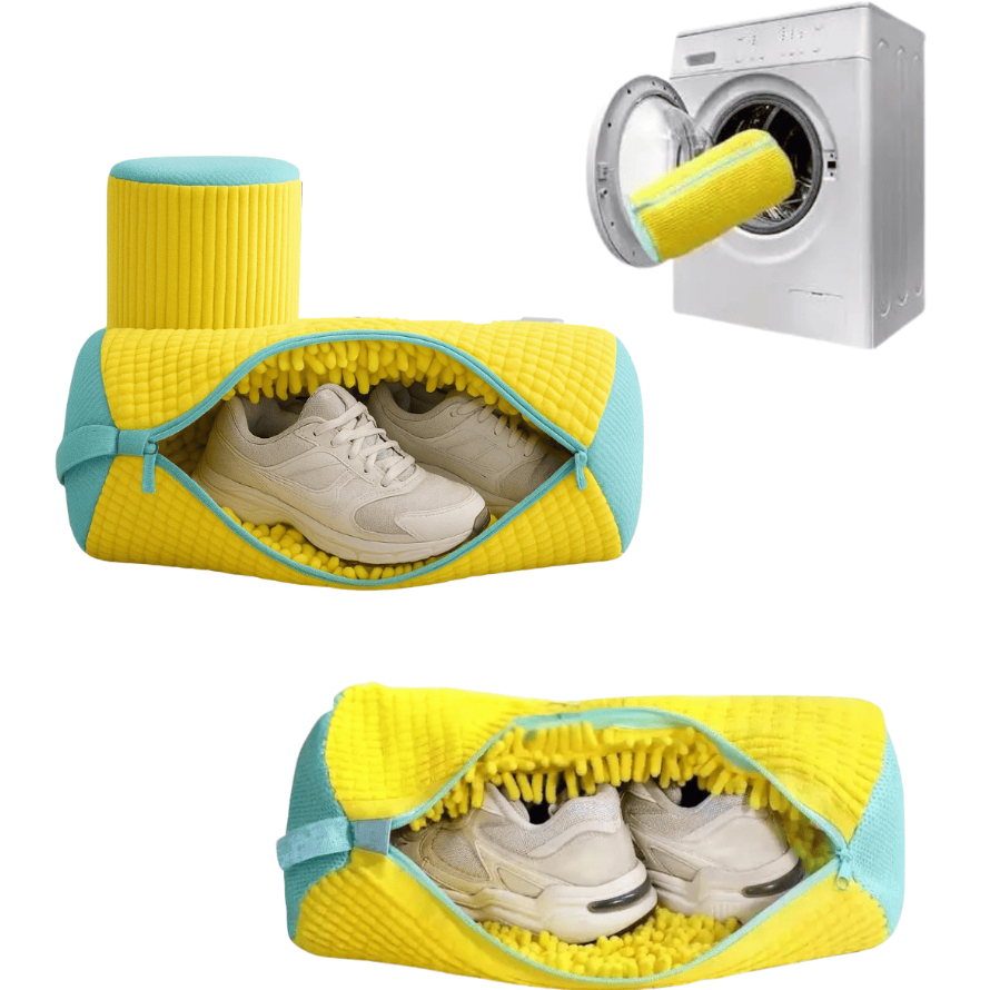 Bolsa Protetora para Lavar Tênis e Sapatos na Má