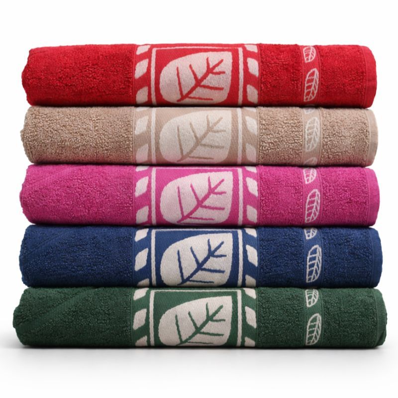 Kit 5 Toalhas de Banho Macia e Grande 70x140cm 100