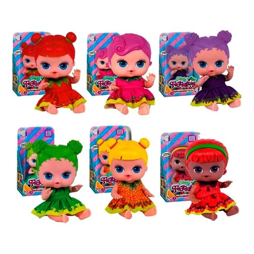 Boneca Infantil Coleção Frutinhas Brinquedo Kids