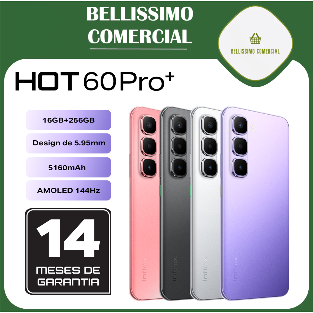 Infinix  Hot 60 Pro+ Al Phone mais fino do mundo 5
