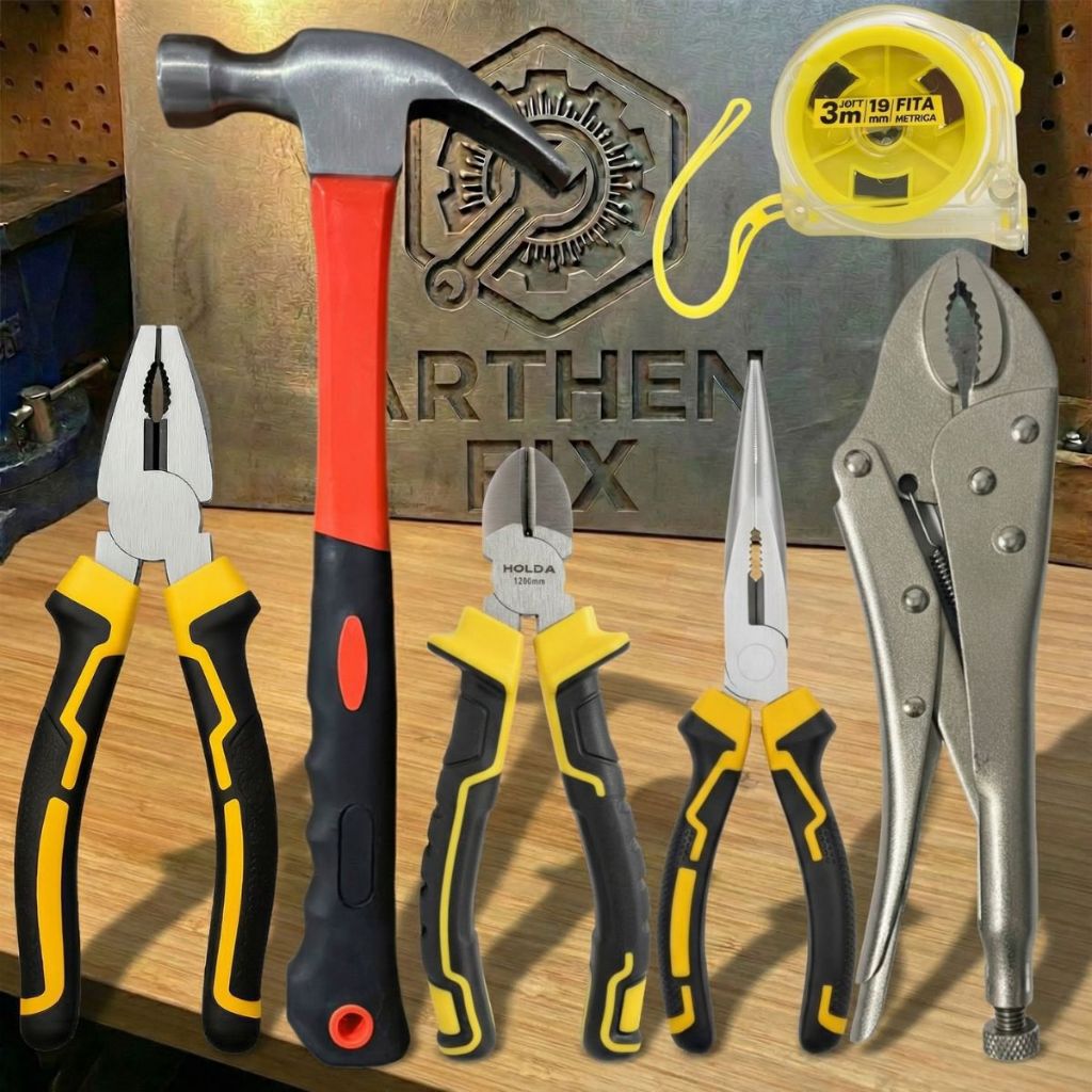 Kit Ferramentas Alicate Universal, Alicate Corte, 