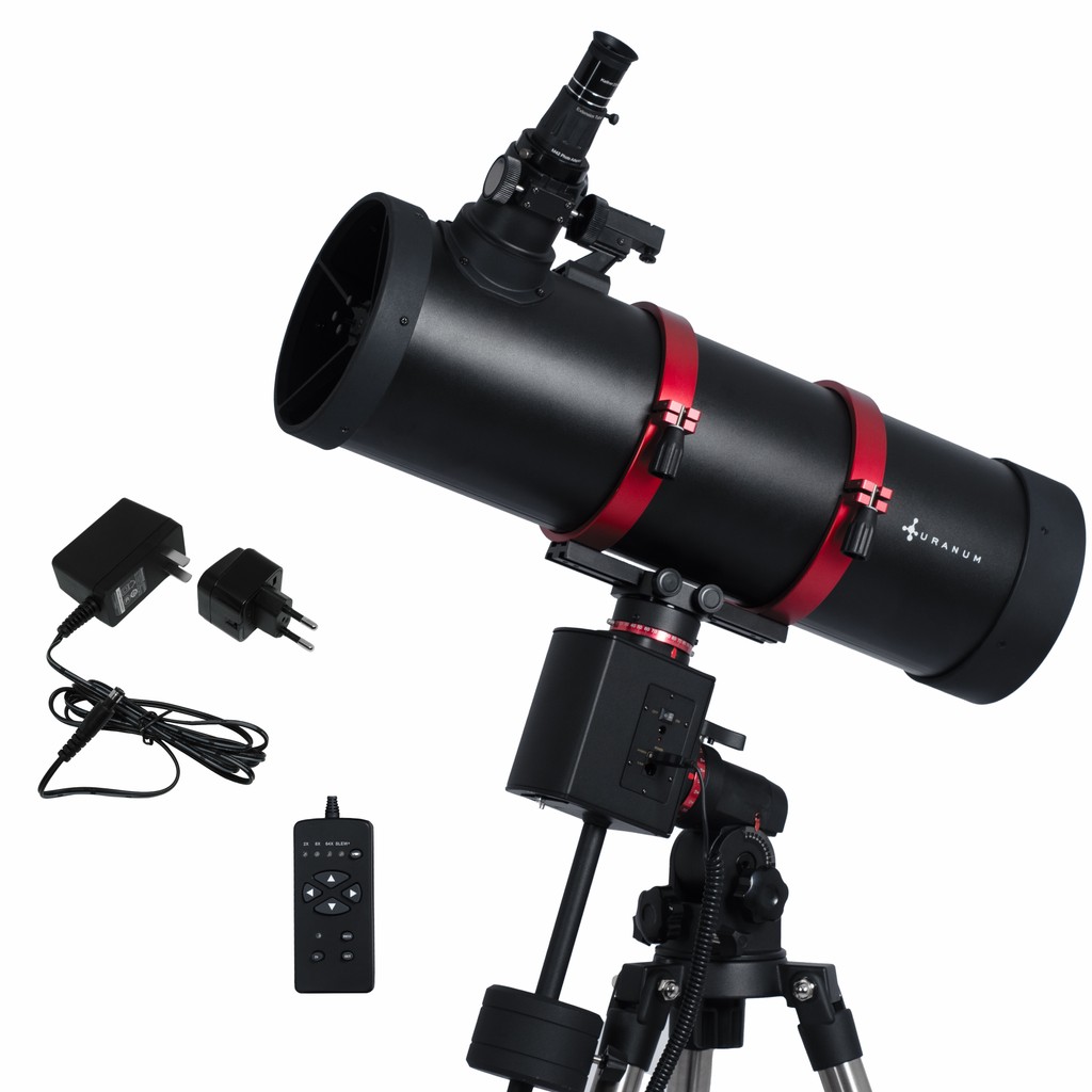 Telescópio Refletor Uranum 160/800mm Montagem Equ