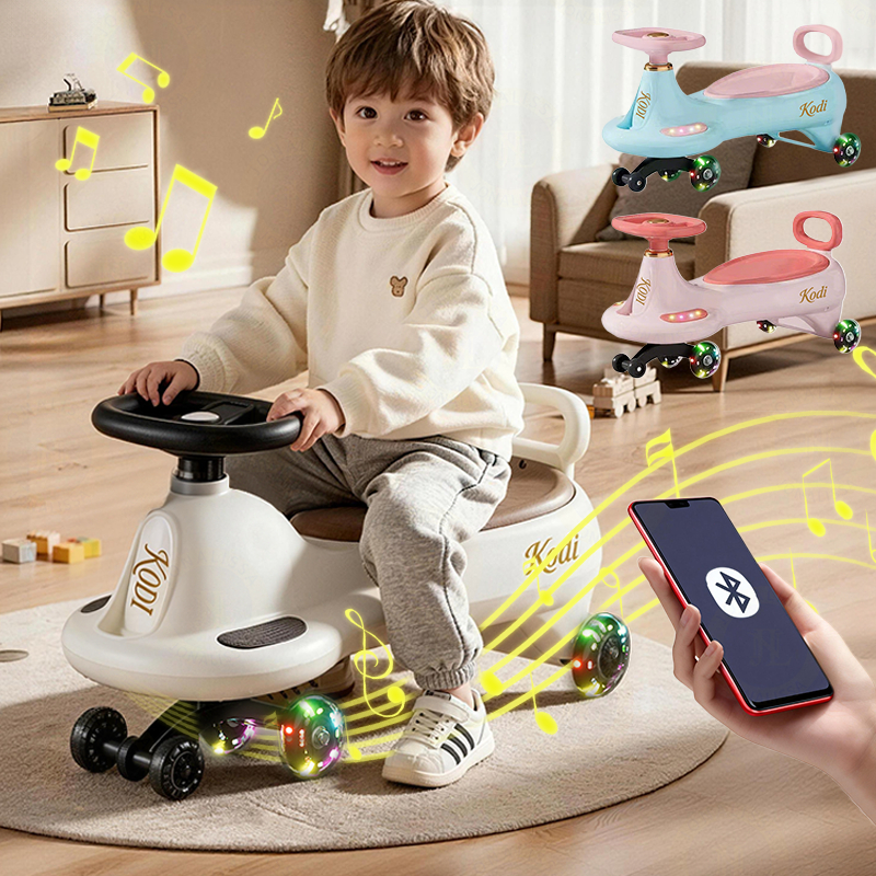 Carrinho De Rolimã elétrico Com Led e música Bl