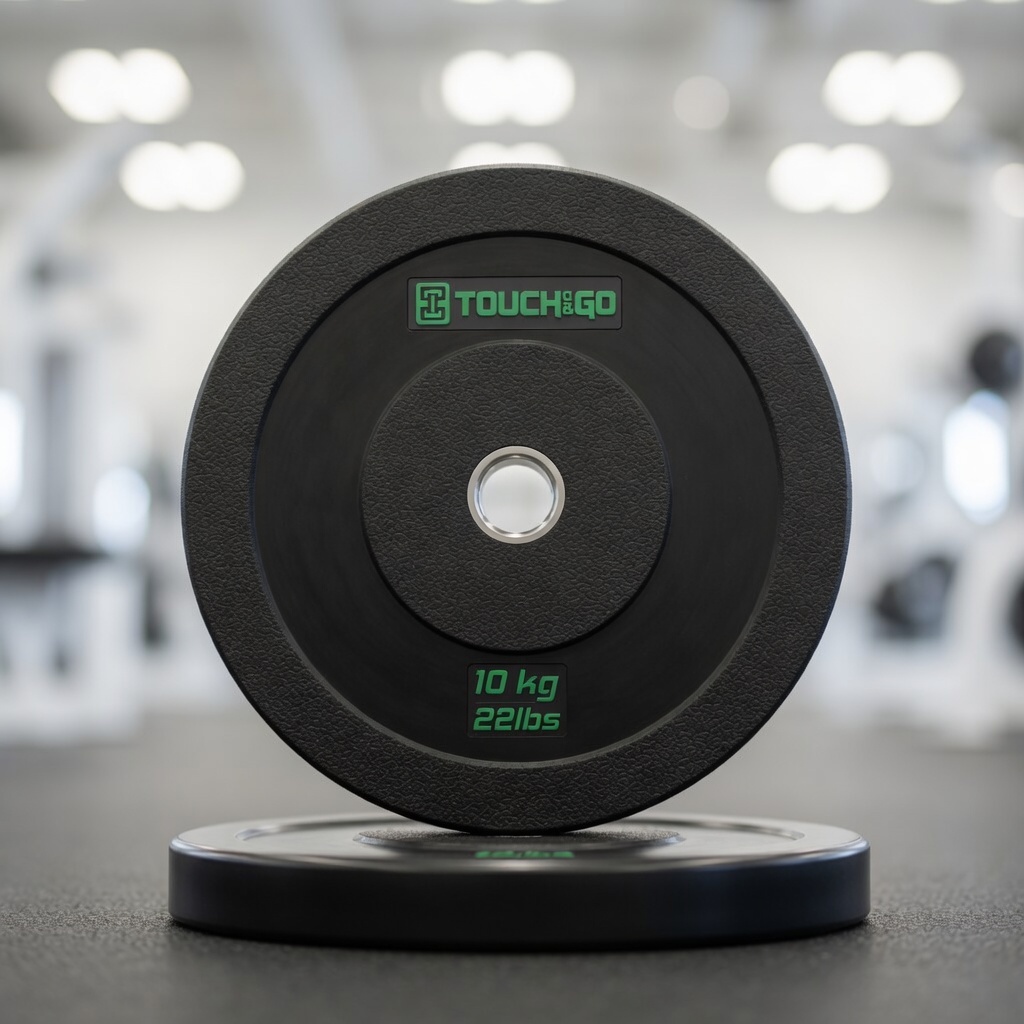 Kit 02 Anilhas de 10kg (20kg) Emborrachada Crossfi