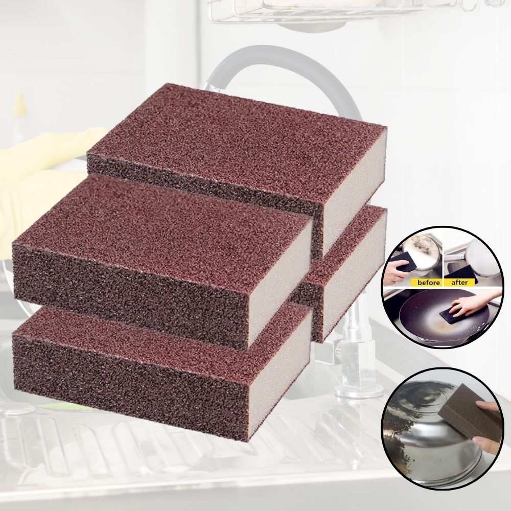 Kit 1/2/3/4 Peças Esponja Mágica Limpa Forno Pan