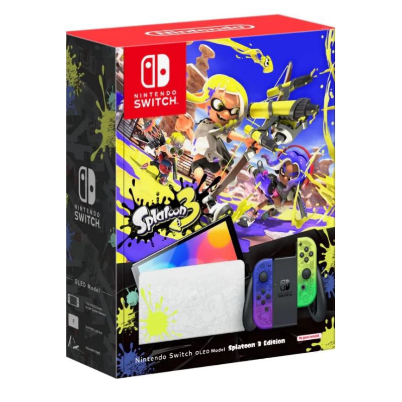 Nintendo Switch OLED NOVO Splatoon Desbloqueado