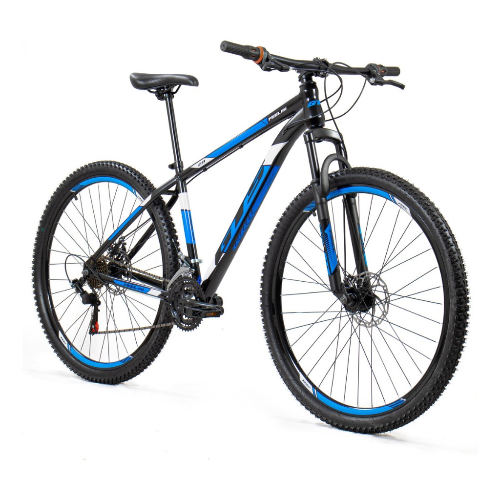 Bicicleta Aro 29 Aço Carbono GTS FEEL Freios a Di