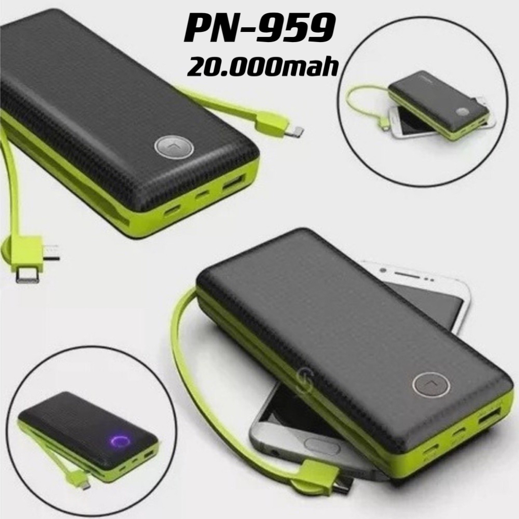 Carregador Portátil Bateria Power Bank 20000mah P