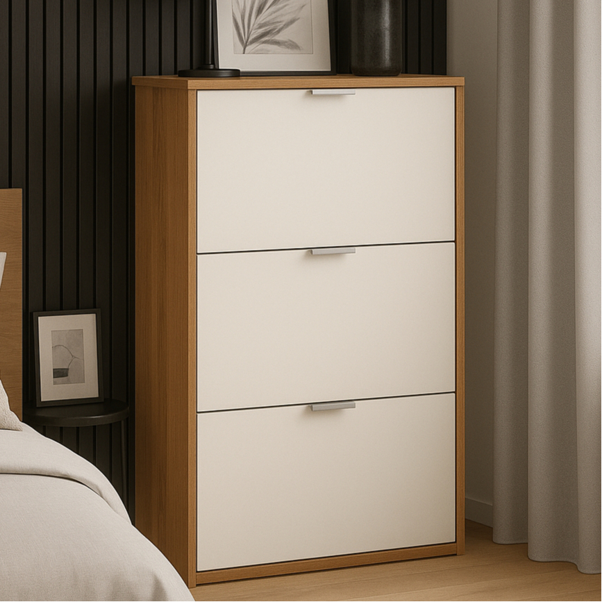 Sapateira 3 Portas Organizadora Multiuso Armário 