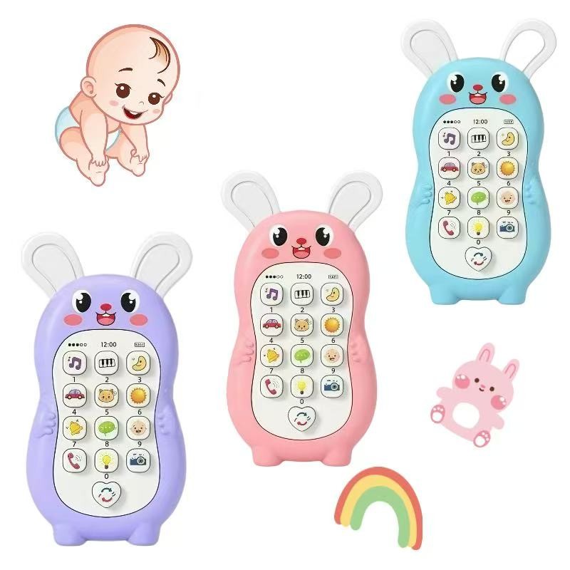 Telefone De Brinquedos Para Bebês Crianças Músi