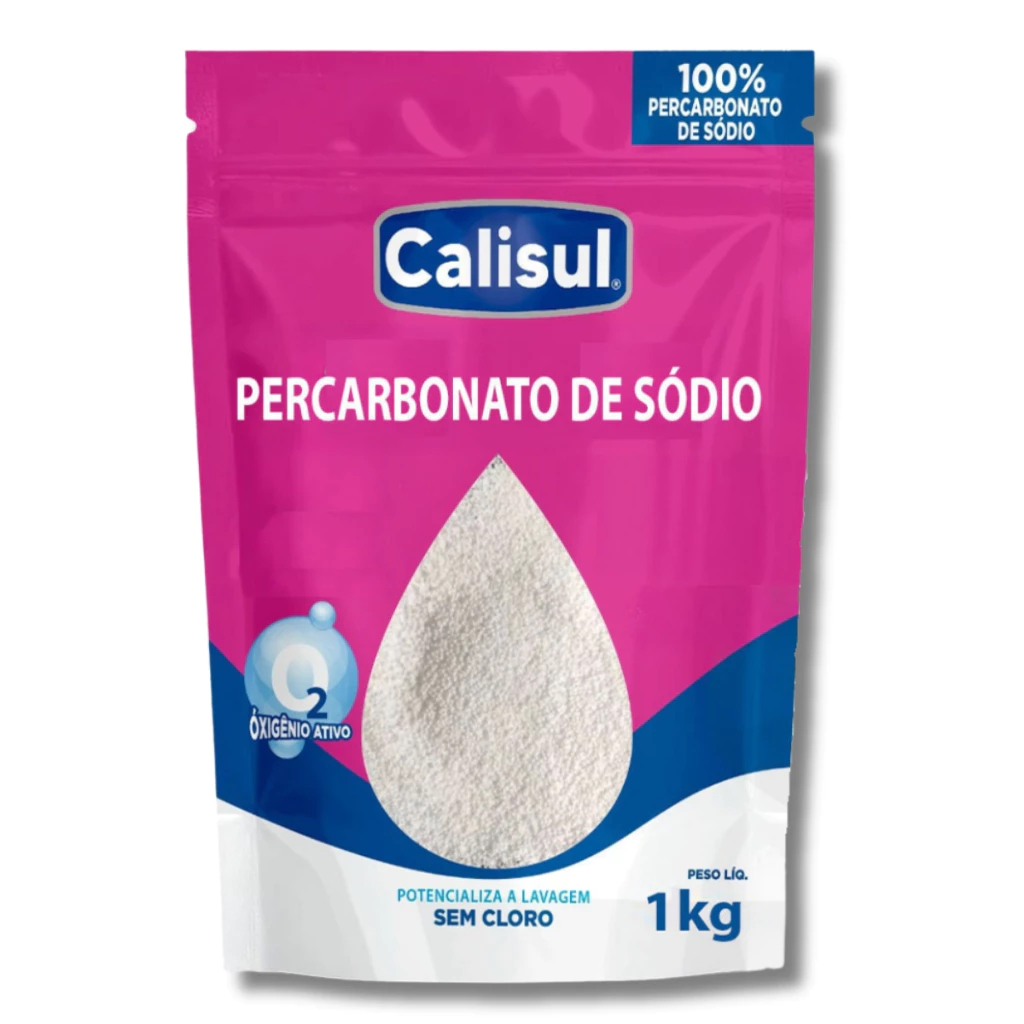 Percarbonato 100% Puro Tira Manchas Roupas Brancas