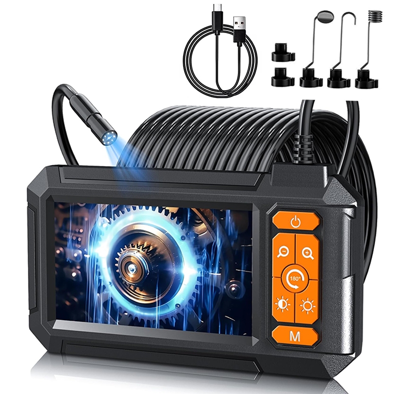 Endoscópio de 5 metros com câmera frontal HD, C�